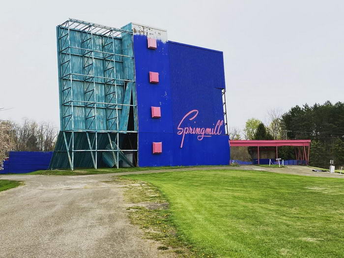 Springmill Twin Drive In - April 24 2021 From Scott Biggs (newer photo)